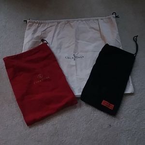 3 COLE HAAN DUST BAGS